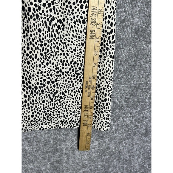 American Eagle Animal Print Linen‎ Cotton Mini Dress Womens Sz Small Square Neck - Picture 16 of 16
